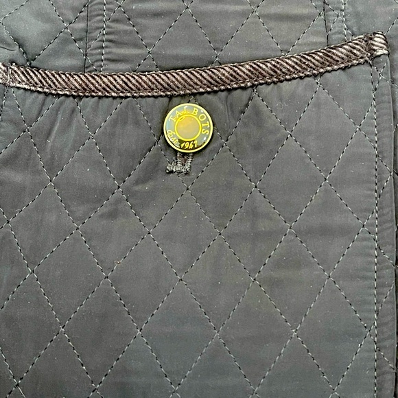 Talbots Black Quilted Women's Vest - Picture 4 of 12